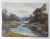 Rustic Mid 20th Century Impressionist River Landscape Painting For Sale - Image 3 of 7