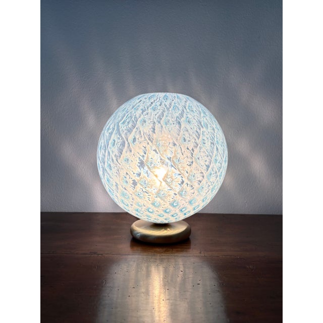 Macrame T25 Murano Table Lamp from La Murrina, 1990s For Sale - Image 15 of 18