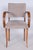Jules Leleu Art Deco Armchair in Beech by Jules Leleu, France, 1930s For Sale - Image 4 of 8