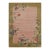 2010s Rug & Kilim’s Chinese Style Art Deco Rug in Pink & Green With Colorful Florals For Sale