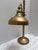 Vintage Rustic Cordless Gold Toned Table Lamp For Sale In Sacramento - Image 6 of 6