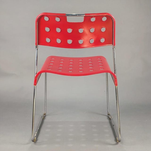 Omstak Chairs by Rodney Kinsman for Bieffeplast, 1970s, Set of 6 For Sale - Image 6 of 12