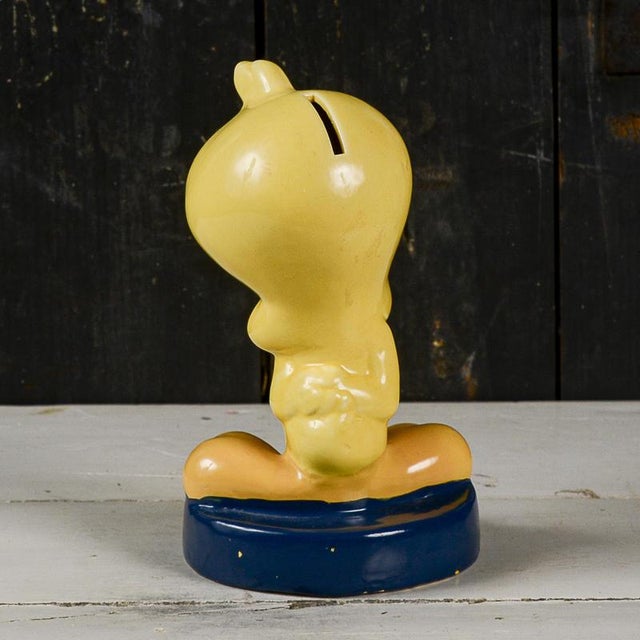 2000 - 2009 Titti Sculpture Piggy Bank with Tweety Inscription For Sale - Image 5 of 10