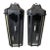 Large Exceptional Pair of Hand-Forged Iron Wall Lanterns Architectural Sconces For Sale