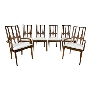 Mid Century Modern Broyhill Brasilia Dining Chairs—Set of Six For Sale