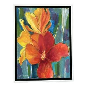 Signed Original Painting by Karen Reinhart (American, 1938-2023)