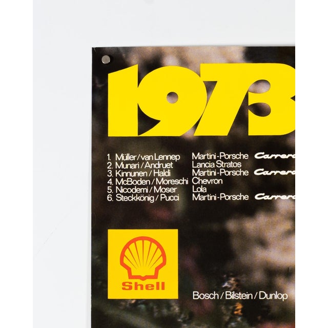 Paper Targa Florio Winner Porsche Poster by Atelier Strenger, 1973 For Sale - Image 7 of 9