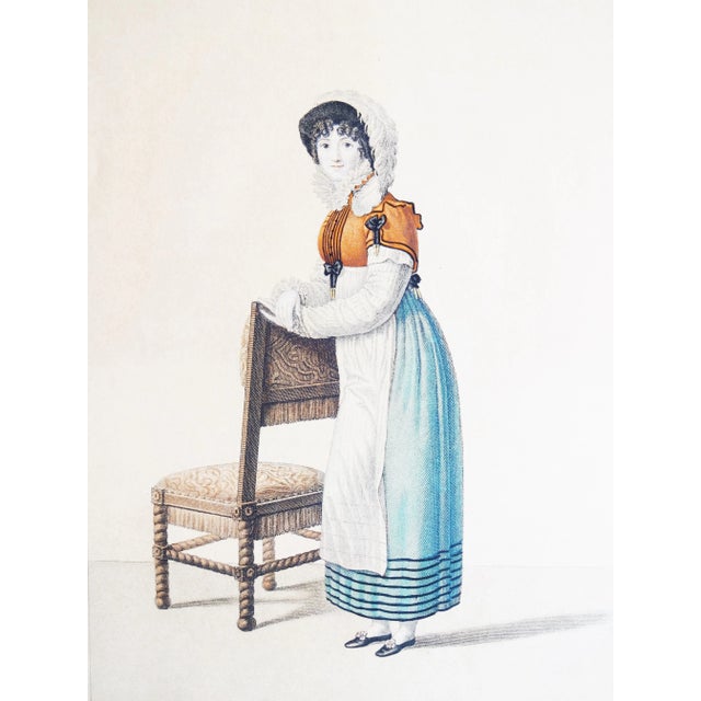 C. 1800-1815 French Theatre Costume Engravings - a Pair For Sale - Image 4 of 10