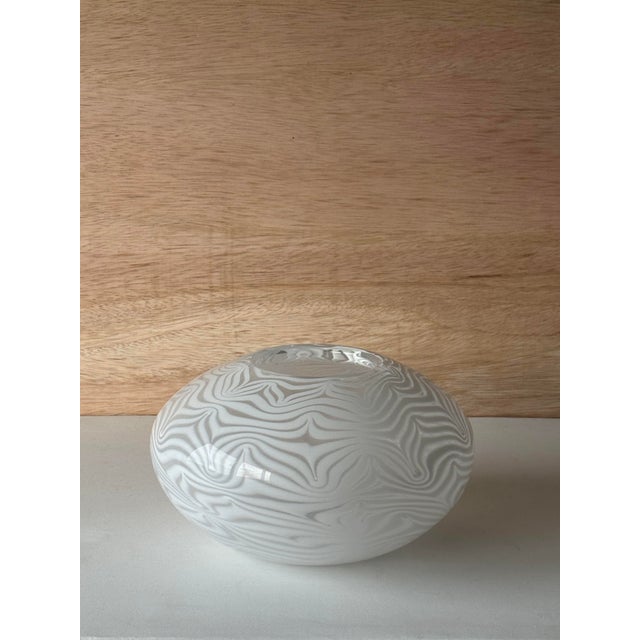 Pillow Vase in Clear Glass by Richard Rooze, 2008 For Sale - Image 4 of 6