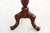 Vintage Traditional Chippendale Pedestal Plant Stand Table in Solid Mahogany For Sale - Image 17 of 17