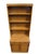 Ethan Allen Ethan Allen Heirloom Nutmeg Maple CRP Custom Room Plan 30" Shutter Door Cabinet W. Bookcase Top 10-4511p / 10-4019 For Sale - Image 4 of 14