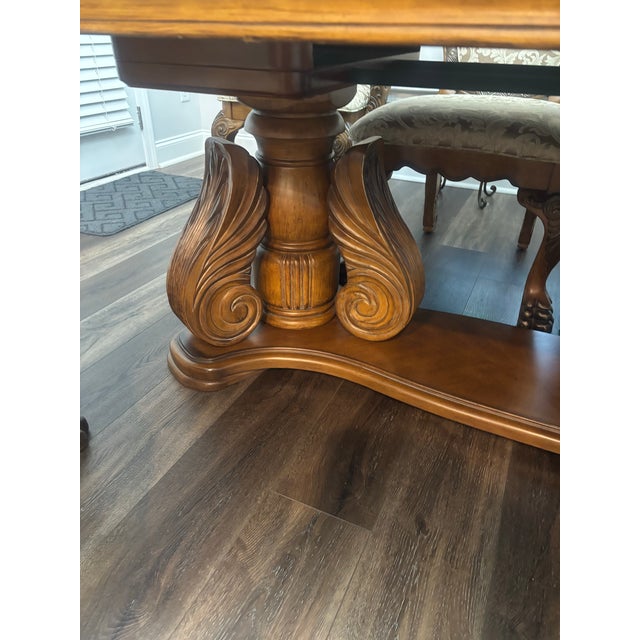 Designer Collection 6 Chairs Dining Room Set For Sale - Image 4 of 9