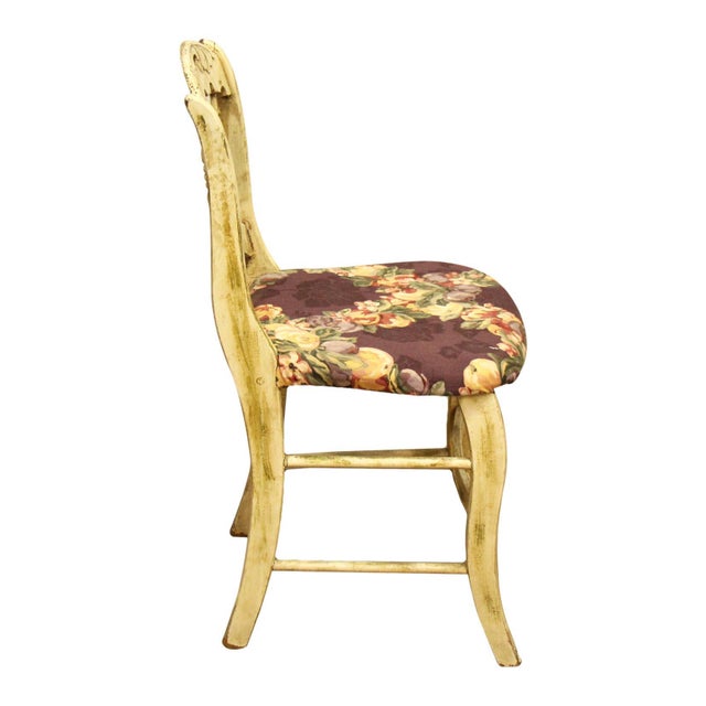 Mid 20th Century Pair of Old Wooden French Country Chairs For Sale - Image 11 of 12