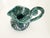 Gemstone Vintage Sculptural Green Lava Glaze Ceramic Ewer With Scroll Handle For Sale - Image 7 of 18