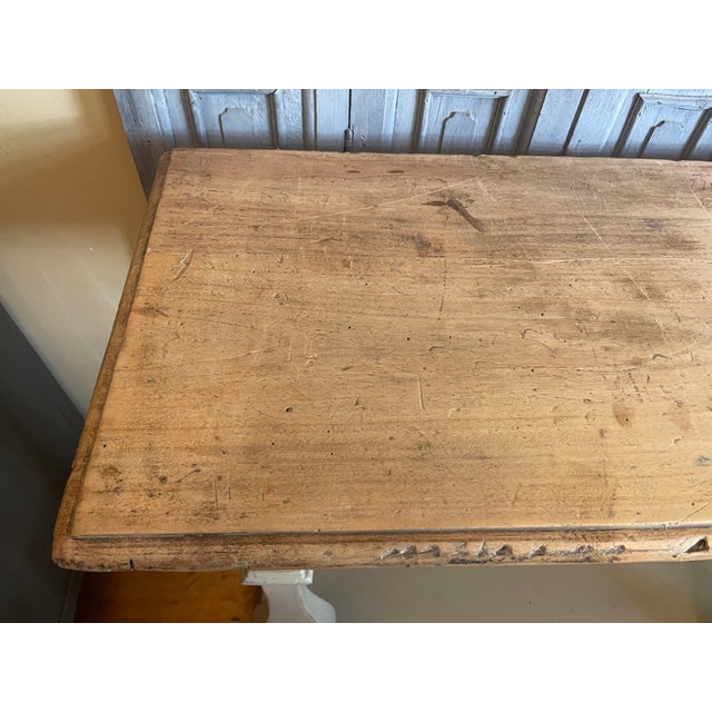 French Baluster Console Table, 1890s For Sale - Image 15 of 18