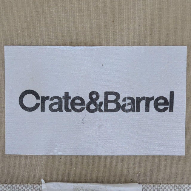 Crate & Barrel Montclair 2-Seat Sofa in Light Beige For Sale - Image 10 of 10