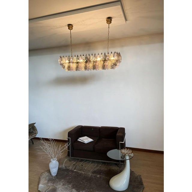 Murano Poliedri Chandelier by Carlo Scarpa, 1990 For Sale - Image 15 of 18