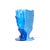 Twins C Vase in Clear Light Blue by Gaetano Pesce for Fish Design For Sale - Image 9 of 9