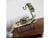 Vintage Italian Silver Doctors Cabinet Scene on Wooden Base attributed to Sacchetti, 1970s For Sale - Image 10 of 13