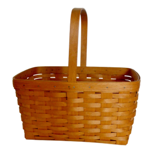 Vintage Handcrafted Maple Longaberger Basket