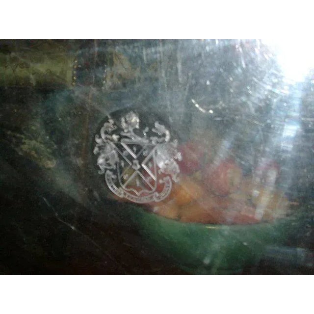 Silver Early 19th Century Old Sheffield Silver on Copper "Fortune Favors the Brave" Handled Tray For Sale - Image 8 of 9