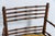 Textile Pair English Aesthetic Movement Faux Bamboo Chairs ,Sussex Style, C1890-1900 For Sale - Image 7 of 10
