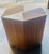 1970s Vintage Split Reed Bamboo Boho Coffee / Side Table Hexagonal For Sale - Image 5 of 9