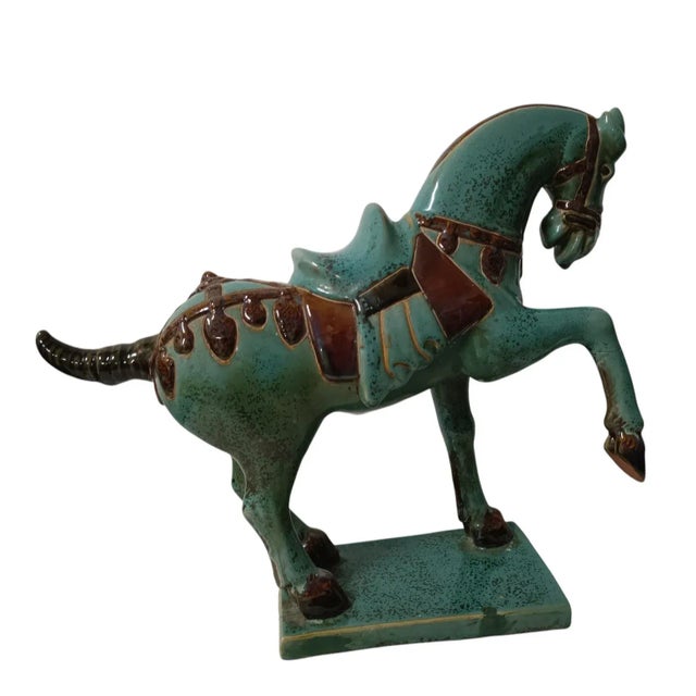 Tang Dynasty Style Terracotta Horse, 1970s For Sale - Image 6 of 11