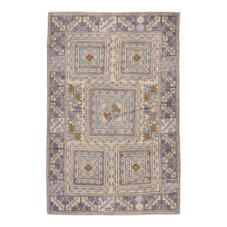 Galerie Shabab Collection Mid-20th Century Turkish Anatolian Throw Rug For Sale