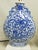 Blue Pair of Chinese Blue and White Porcelain Moon Flask Shaped Lamps For Sale - Image 8 of 15