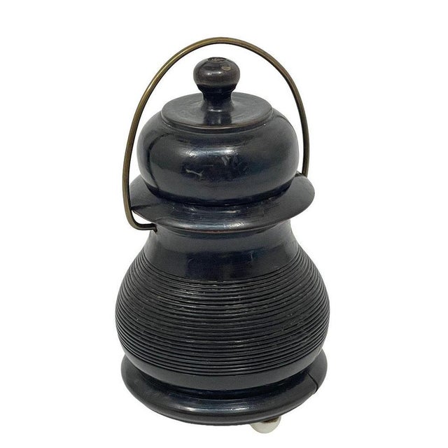 Antique Jar in Oak, 1800s For Sale - Image 9 of 10