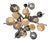 Metal 21st Century Bicroma Sputnik Chandelier by Fabio LTD For Sale - Image 7 of 8