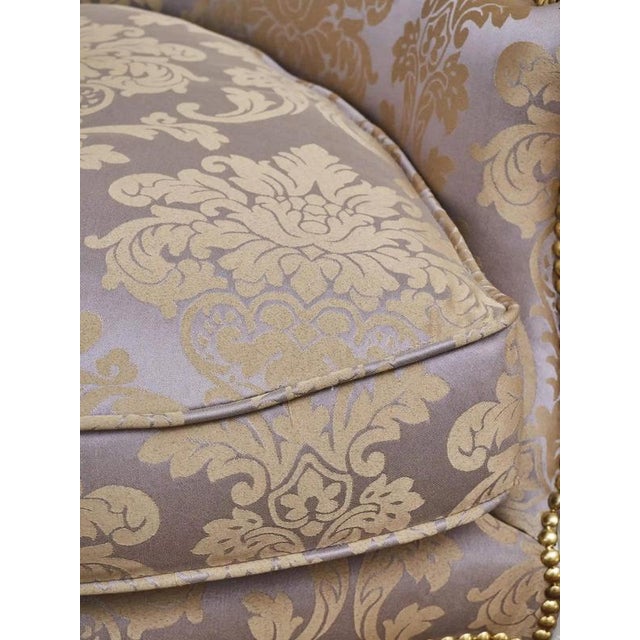 White Antique Louis XV Armchairs, Set of 2 For Sale - Image 8 of 11