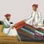 Indian Company School, Hawker (Travelling Cloth Merchant), 1800s, Gouache on Paper For Sale - Image 4 of 9
