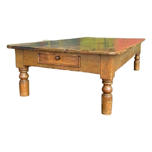 Primitive Coffee Table For Sale