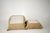 Togo Lounge Chair and Pouf in Caramel Loop Fabric by Michel Ducaroy for Ligne Roset, 1973, Set of 2 For Sale - Image 3 of 18