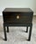 Late 20th Century Pair of John-Richard Ebonized Storage End Tables With Brass Hardware For Sale - Image 4 of 11