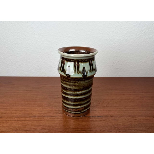 Mid-Century Modern Danish Studio Pottery Vase by Svend Aage Jensen for Søholm, 1960s For Sale - Image 12 of 12