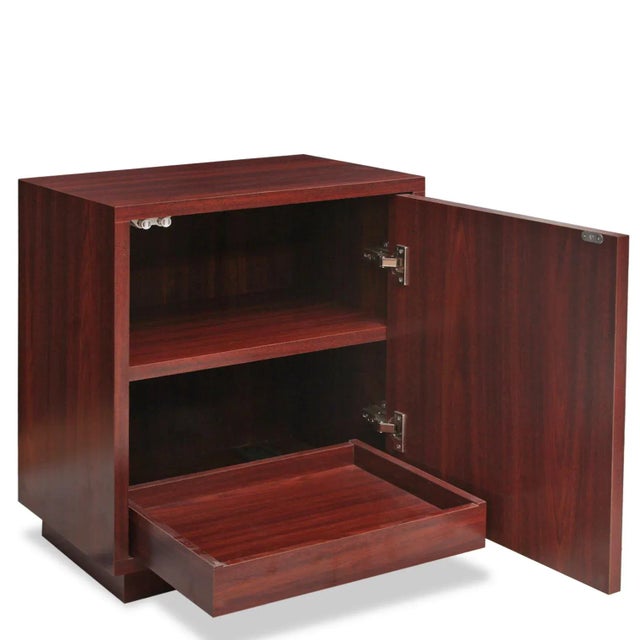 1980s MidCentury Modern Walnut Printer Chairish