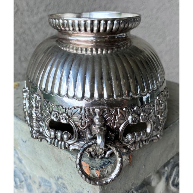 Circa 1980 Elegant Diminutive Neoclassical-Style Decorative Cachepot by f.b. Rogers For Sale - Image 14 of 15