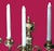 1950s Large French Louis XVI Style Bronze Three-Arm Wall Sconces, 1950s, Set of 2 For Sale - Image 5 of 18
