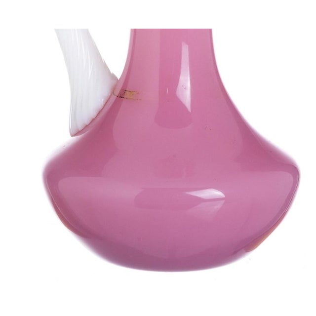 Vintage Crystal Glass Jug For Sale - Image 5 of 8