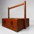 Japanese Wooden Carrying Crate with Calligraphy, 1950s For Sale - Image 9 of 17