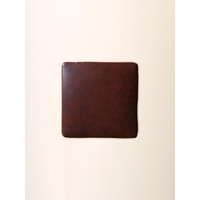 Padded Stool, 1960s For Sale - Image 6 of 7