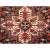 1960 Red Vintage Bohemian Persian Rug For Sale In New York - Image 6 of 12