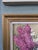 Mid-Century Modern Swedish "Hyacinths" Vintage Floral Still Life Oil Painting, Framed For Sale - Image 6 of 9