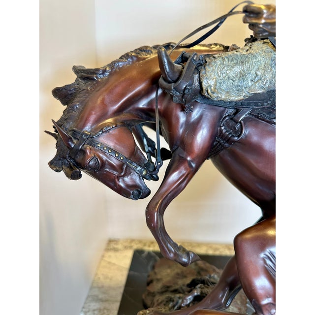 Austin Barton “Attitude Adjustment” Signed Limited Edition Bronze Sculpture | 1995 For Sale - Image 13 of 18