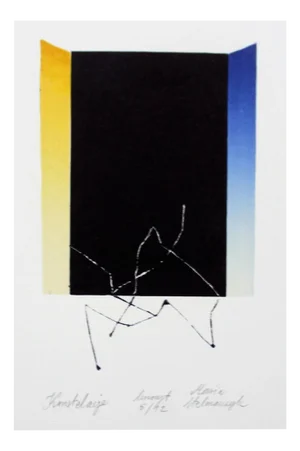 Maria Stelmaszczyk, Constellation, Linocut on Paper