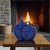 Cobalt Blue Wood Vase - small For Sale In Chicago - Image 6 of 8
