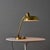 1940s Giovanni Michelucci Patinated Brass Ministerial Desk Lamp for Lariolux For Sale In Los Angeles - Image 6 of 17